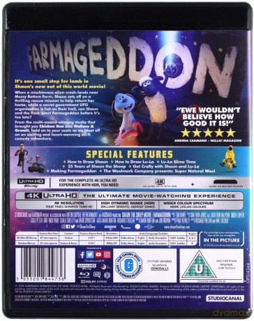 A Shaun the Sheep Movie: Farmageddon (Baranek Shaun Film. Farmageddon) [Blu-Ray 4K]+[Blu-Ray]