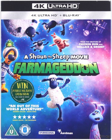 A Shaun the Sheep Movie: Farmageddon (Baranek Shaun Film. Farmageddon) [Blu-Ray 4K]+[Blu-Ray]