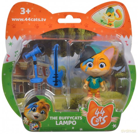 Figurka z bajki Lampo 44 Koty [FIGURKA]