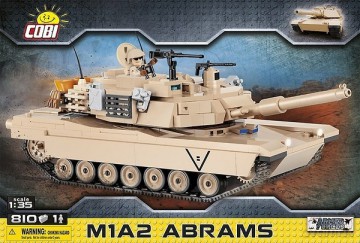 M1A2 Abrams amerykański czołg podstawowy [KLOCKI]