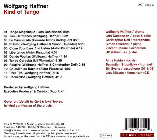 Wolfgang Haffner: Kind Of Tango [CD]