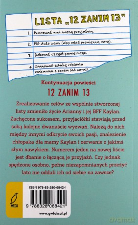 12 zanim 13 - Lisa Greenwald [KSIĄŻKA]