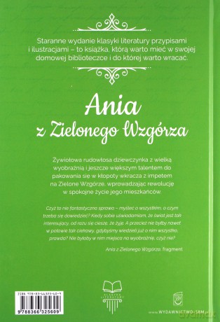 Ania z Zielonego Wzgórza - Lucy Maud Montgomery [KSIĄŻKA]