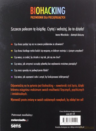 Biohacking podręcznik dla początkujących - Karol Wyszomirski [KSIĄŻKA]