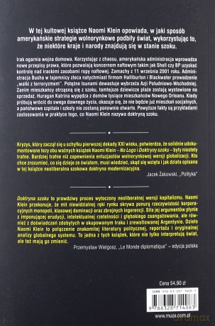 Doktryna szoku - Naomi Klein [KSIĄŻKA]