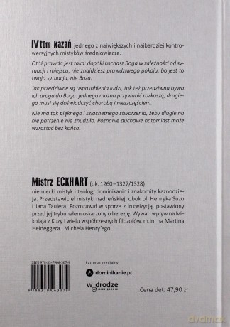 Dzieła wszystkie (Tom 4) - Mistrz Eckhart [KSIĄŻKA]