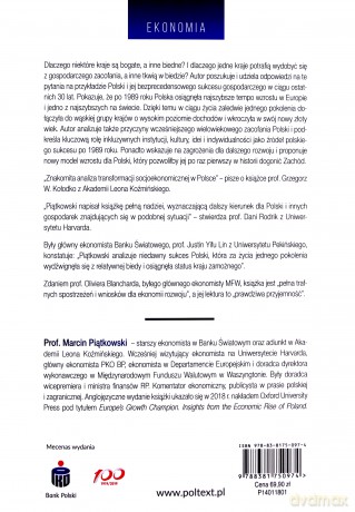 Europejski lider wzrostu. Polska droga od ekonomicznych peryferii do gospodarki sukcesu - Marcin Piątkowski [KSIĄŻKA]