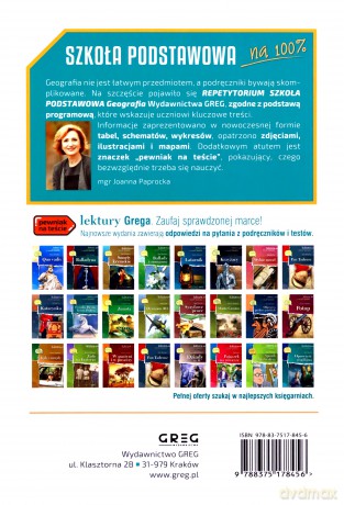Geografia. Repetytorium szkoła podstawowa [KSIĄŻKA]