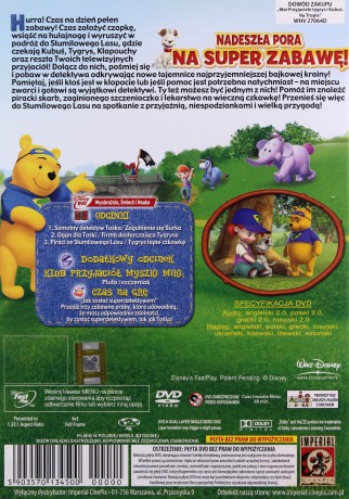 Moi przyjaciele Tygrys i Kubuś Puchatek: Na tropie (Disney) (Kubuś Puchatek) [DVD]