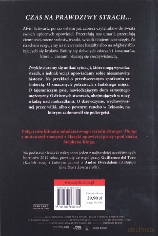 Kolejne upiorne opowieści po zmroku historie które mrożą krew w żyłach - Alvin Schwartz [KSIĄŻKA]