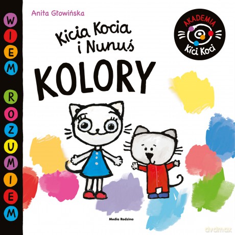 Kolory. Akademia Kici Koci - Anita Głowińska [KSIĄŻKA]