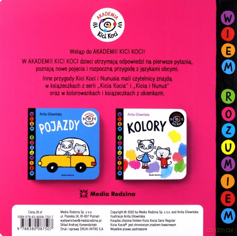 Kolory. Akademia Kici Koci - Anita Głowińska [KSIĄŻKA]