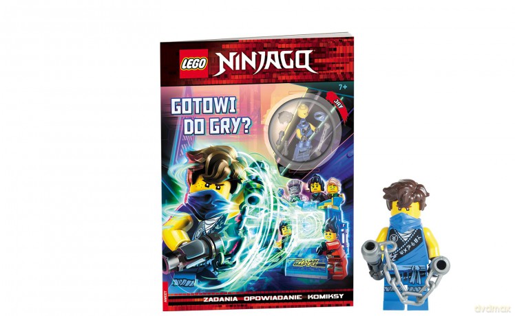 Lego Ninjago Gotowi do gry z minifigurką Jaya [KSIĄŻKA]