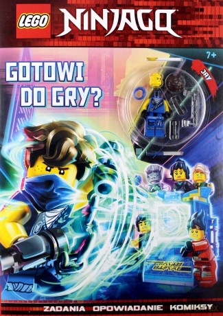 Lego Ninjago Gotowi do gry z minifigurką Jaya [KSIĄŻKA]