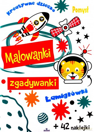 Malowanki zgadywanki kreatywne dziecko - Monika Matusiak [KSIĄŻKA]
