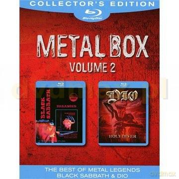 Black Sabbath / Dio: Metal Box Vol.2 [2Blu-Ray]