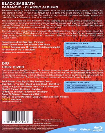 Black Sabbath / Dio: Metal Box Vol.2 [2Blu-Ray]