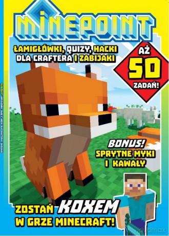 Minepoint. Łamigłówki, quizy i hacki dla craftera i zabijaki [KSIĄŻKA]