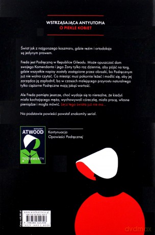Opowieść podręcznej - Margaret Atwood [KSIĄŻKA]
