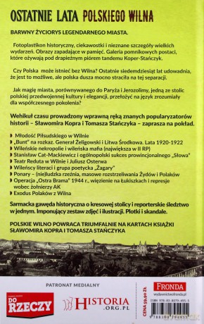 Ostatnie lata polskiego wilna - Sławomir Koper, Tomasz Stańczyk [KSIĄŻKA]