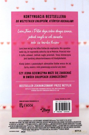P.S. Wciąż cię kocham. Do wszystkich chłopców, których kochałam (Tom 2) (okładka filmowa) - Jenny Han [KSIĄŻKA]