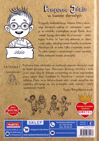 Profesor Józio w świecie dorosłych - Michał Kleszcz [KSIĄŻKA]