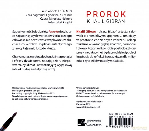 Prorok - Gibran Khalil [AUDIOBOOK]