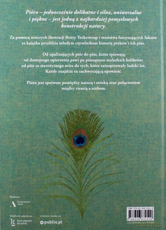 Ptaki i ich pióra - Britta Teckentrup [KSIĄŻKA]