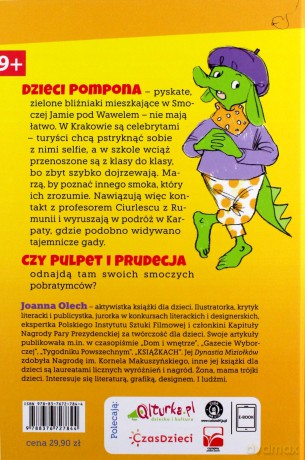 Pulpet i Prudencja. Dzieci Pompona. Smocze pogotowie ratunkowe - Joanna Olech [KSIĄŻKA]