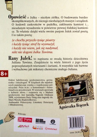 Rany Julek. O tym, jak Julian Tuwim został poetą - Agnieszka Frączek [KSIĄŻKA]