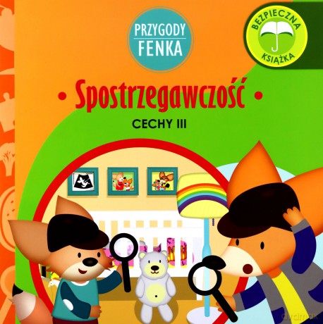 Spostrzegawczość. Cechy. Przygody Fenka - Dominika Gałka [KSIĄŻKA]