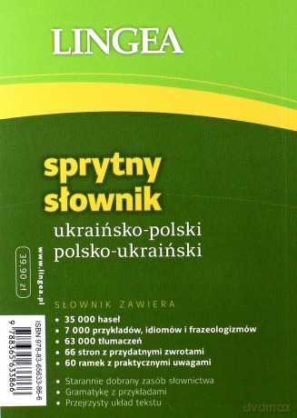 Sprytny słownik ukraińsko-polski polsko-ukraiński [KSIĄŻKA]