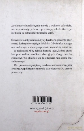Ściany będą wołać. Byli pracownicy klinik aborcyjnych opowiadają swoje historie - Abby Johnson, Kristin Detrow [KSIĄŻKA]