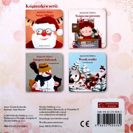 Świąteczne prezenty. Magiczne święta - Urszula Kozłowska, Anna Simeone [KSIĄŻKA]