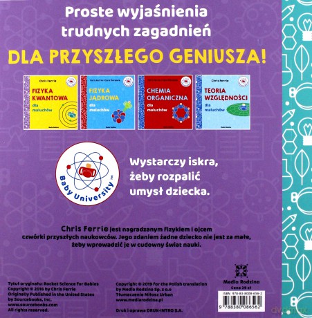 Technologia kosmiczna. Uniwersytet malucha - Chris Ferrie [KSIĄŻKA]