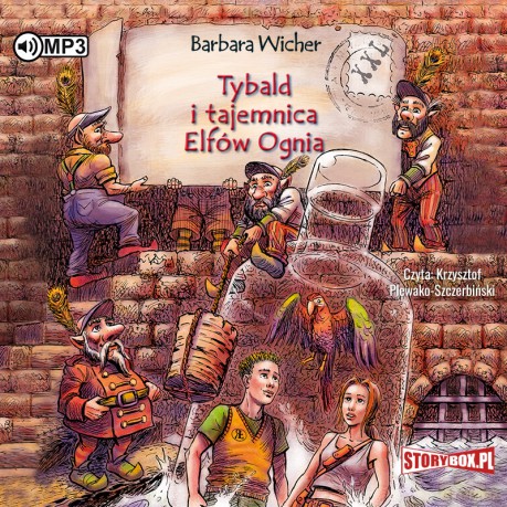 Tybald i tajemnica elfów ognia - Barbara Wicher [AUDIOBOOK]