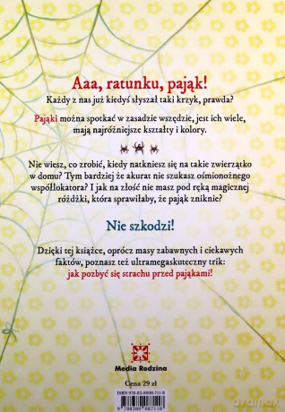 Uwaga pająki - Nina Dulleck [KSIĄŻKA]