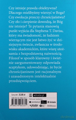 Wiara, racjonalność czy naiwność. Filozof broni chrześcijaństwa - Stephen T. Davis [KSIĄŻKA]
