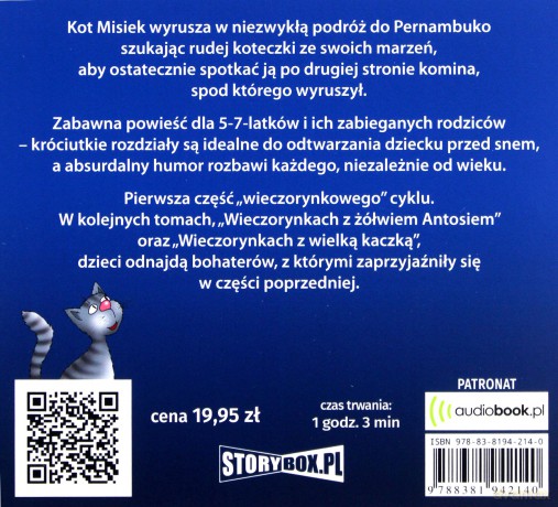 Wieczorynki z kotem miśkiem - Anna Onichimowska [AUDIOBOOK]