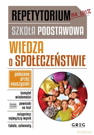 Wiedza o społeczeństwie. Repetytorium szkoła podstawowa [KSIĄŻKA]