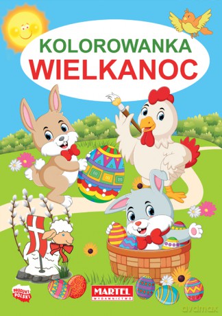 Wielkanoc kolorowanka - Jarosław Żukowski [KSIĄŻKA]