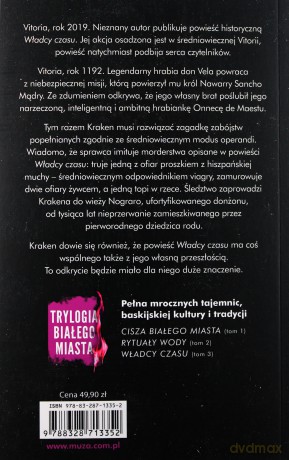 Władcy czasu - Eva Garcia Saenz De Urturi, Saenz De Urturi [KSIĄŻKA]