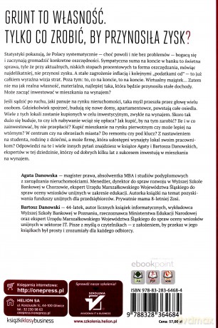 Zarabiaj na nieruchomościach. Praktyczny poradnik jak kupić, wyremontować i wynająć mieszkanie - Agata Danowska, Bartosz Danowski [KSIĄŻKA]