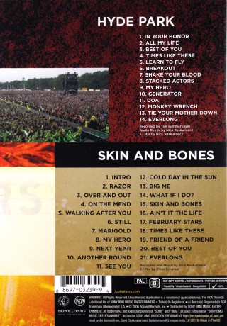 Foo Fighters: Skin and Bones [2DVD]