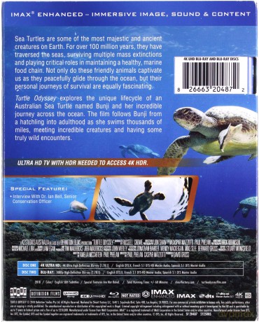 Turtle Odyssey [Blu-Ray 4K]+[Blu-Ray]