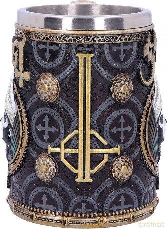 Ghost: Nemesis Now Licensed Ghost Papa Emeritus III Meliora Gold Tankard