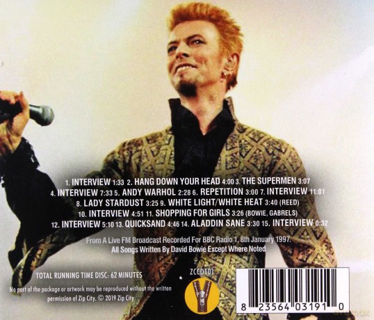 David Bowie: 50th Birthday Broadcast [CD]