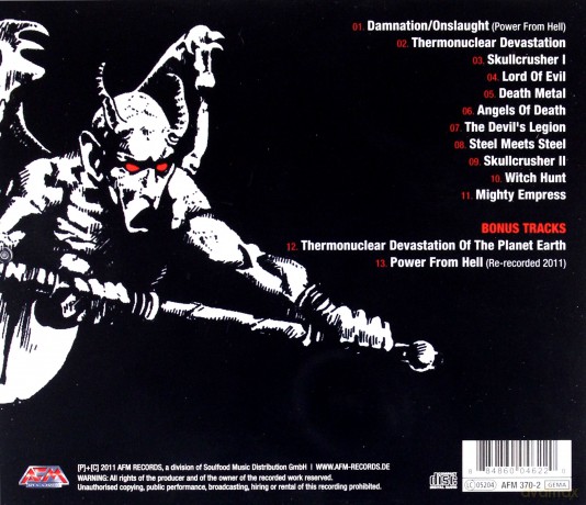 Onslaught: Power From Hell Anniversary Edition [CD]