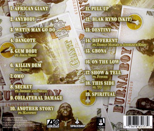 Burna Boy: African Giant [CD]