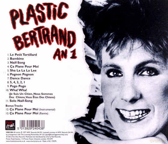 Plastic Bertrand: An 1 [CD]